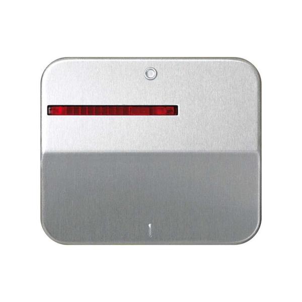 TECLA SIMON 75 PARA INTERRUPTOR DIFERENCIAL BIPOLAR 16A ALUMINIO