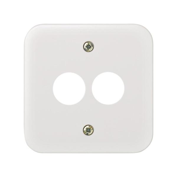 PLACA SIMON 31 ALTAVOZ ESTÉREO BLANCO NIEVE