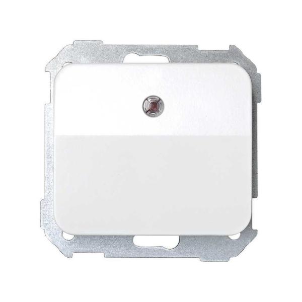 INTERRUPTOR CONMUTADOR SIMON 75 PARA TARJETA 2 MICRORRUPTORES BLANCO NIEVE