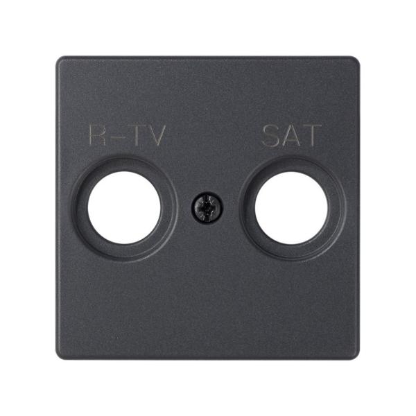 TAPA SIMON 82 TOMA R-TV+SATLITE GRAFITO