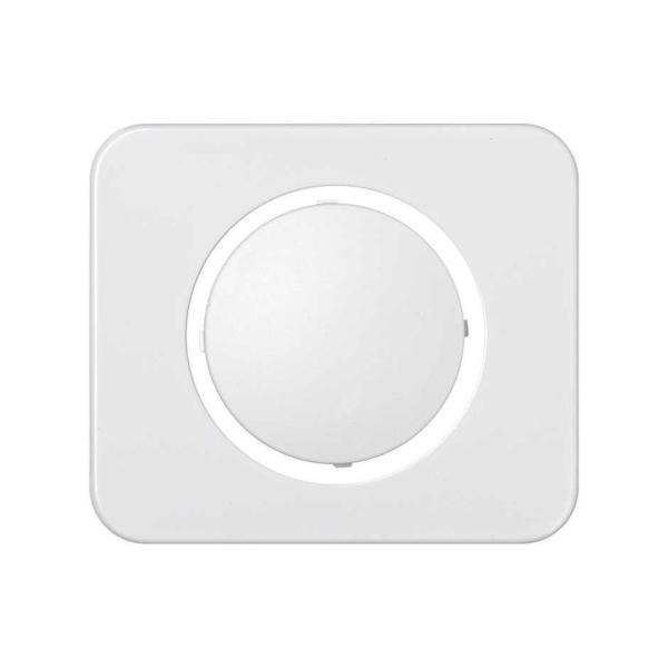 TAPA Y DISCO SIMON 75 MECANISMO TACTO BLANCO NIEVE