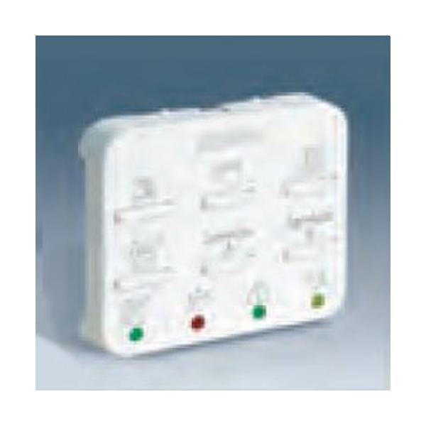 TAPA BOTONERA MULTIFUNC.S.75 BL.NIEVE