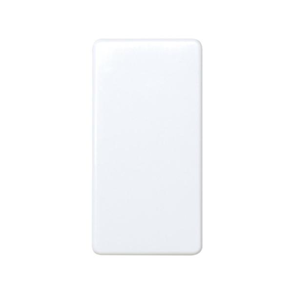 Pulsador neutro 10 A 250V~ de medio elemento con sistema de embornamiento rápido blanco Simon 27 Play