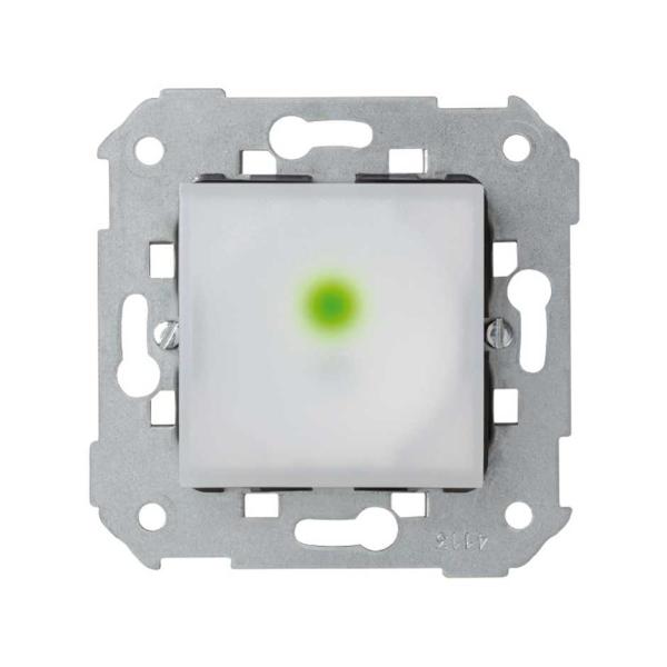 Baliza de emergencia autónoma con led indicador de estado Simon 75