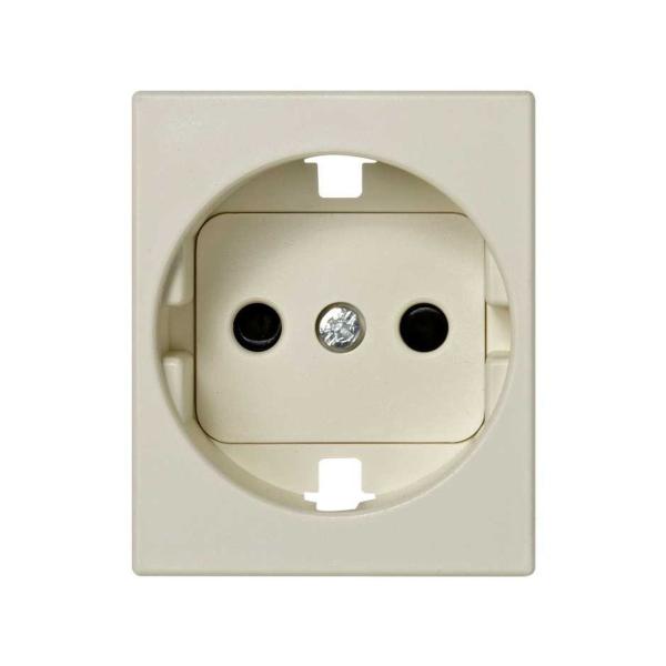 TAPA ENCHUFE SIMON 82 CENTRALIZACIONES 2P+TT SCHUKOS SEGURIDAD MARFIL