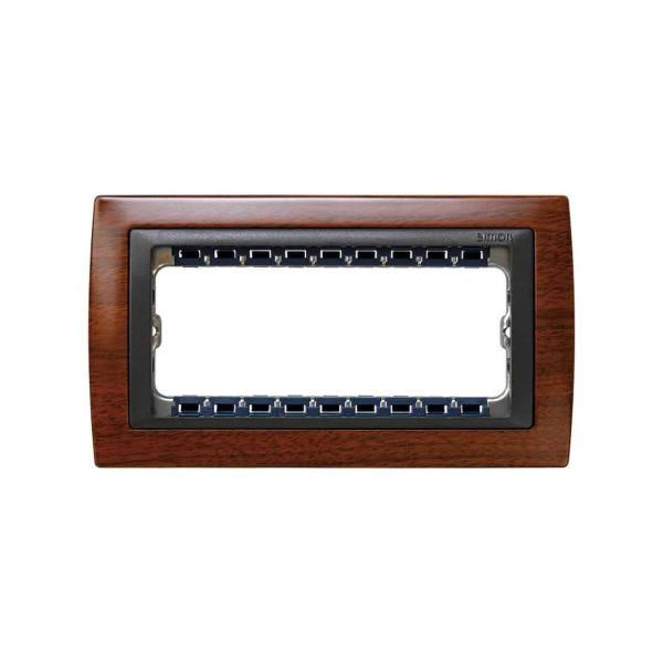 MARCO SIMON 82 CENTRALIZACIONES CON BASTIDOR Y 5 MÓDULOS ESTRECHOS CEREZO