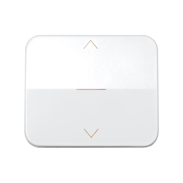 Tecla individual para mecanismo de persianas con 3 posiciones ( subida, bajada y paro) blanco Simon 75