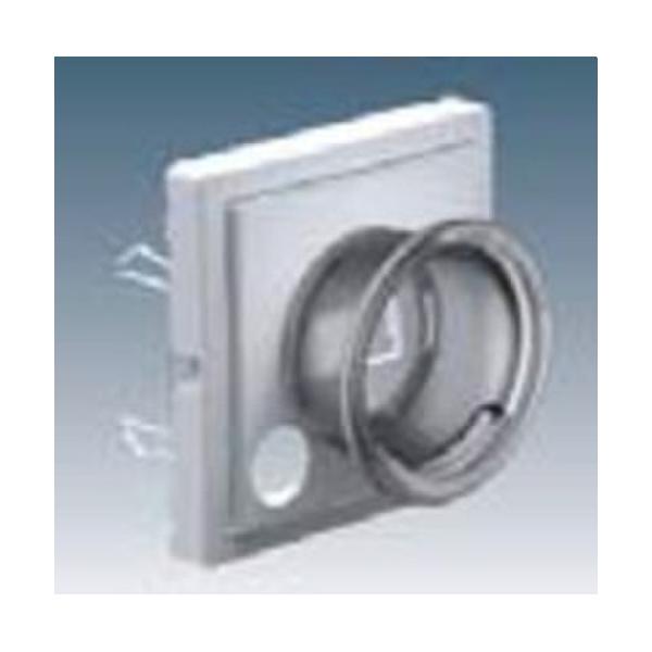 TAPA PARA CARGADOR USB MICRO USB SIMON 82 ALUMINIO MATE