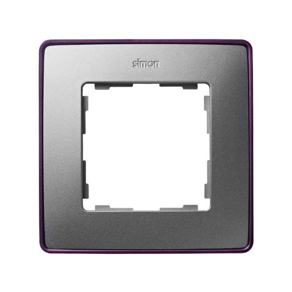 MARCO SIMON DETAIL 82 CON 1 ELEMENTO ALUMINIO FRIO BASE MORADO