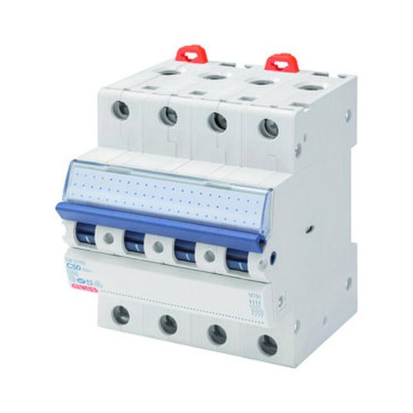 INTERRUPTOR MAGNETOTRMICO MT6 4P C10 6000A/6kA CON 4 MDULOS