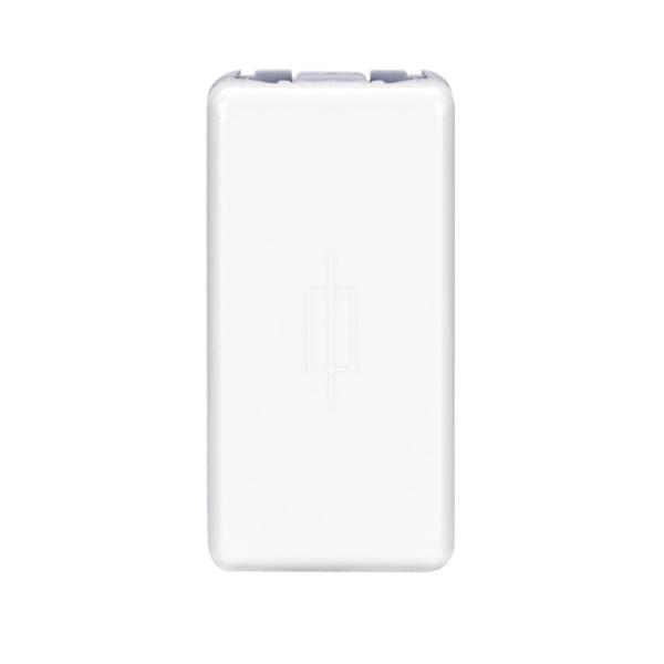 PORTAFUSIBLE 250V AC 16A 1 MÓDULO EN BLANCO