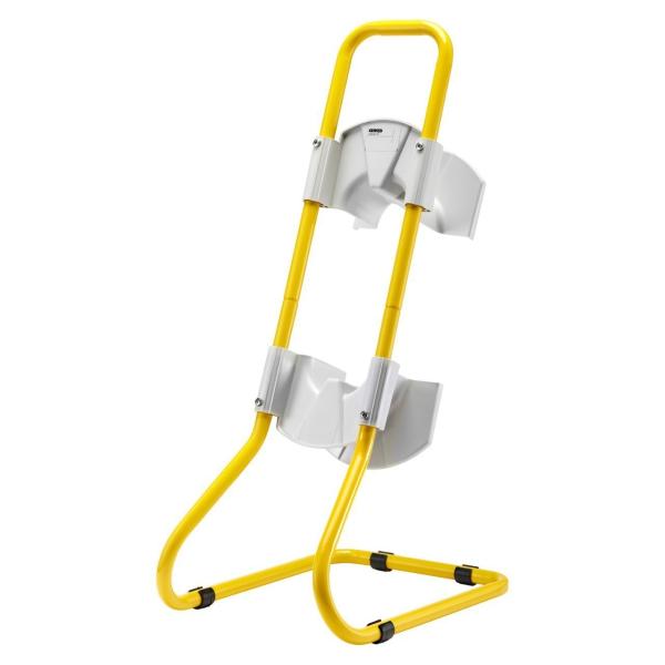 SOPORTE DE TUBO METLICO PARA Q-DIN CON 14-20 MDULOS BARNIZADO AMARILLO