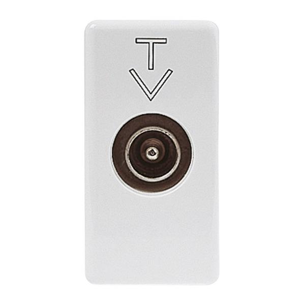 BASE COAX.TV 1 MOD.PSTE.10dB APANT.CL.CTR.IEC M 9,5mm BL