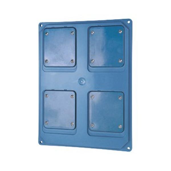 PANEL TROQ.QMC16/63 2 BAS.INTERBLOQUEADAS VT.16-32A AZ IP55