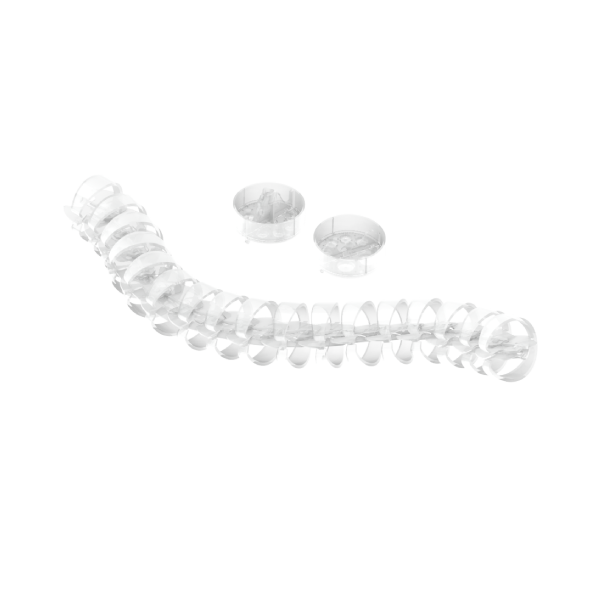 Guía articulada 3m Unex en PC transparente