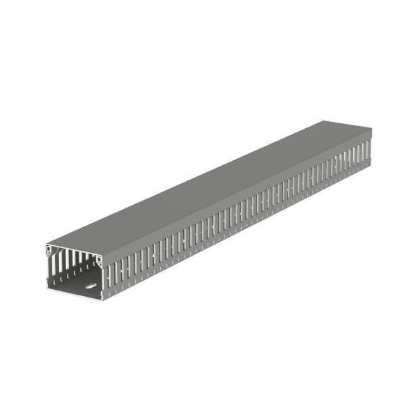 CANAL PARA CABLEADO 77 PVC-M1 42x60 U23X GRIS