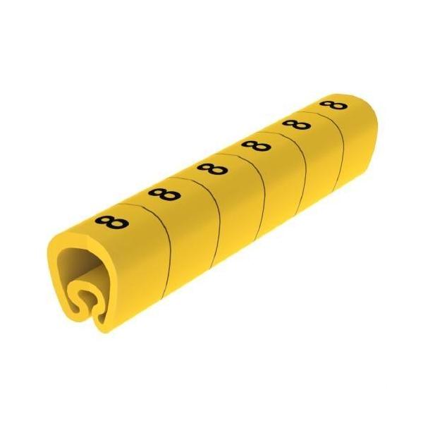 SEALIZACIN PVC PLSTICO 2-5mm -8-amarillo
