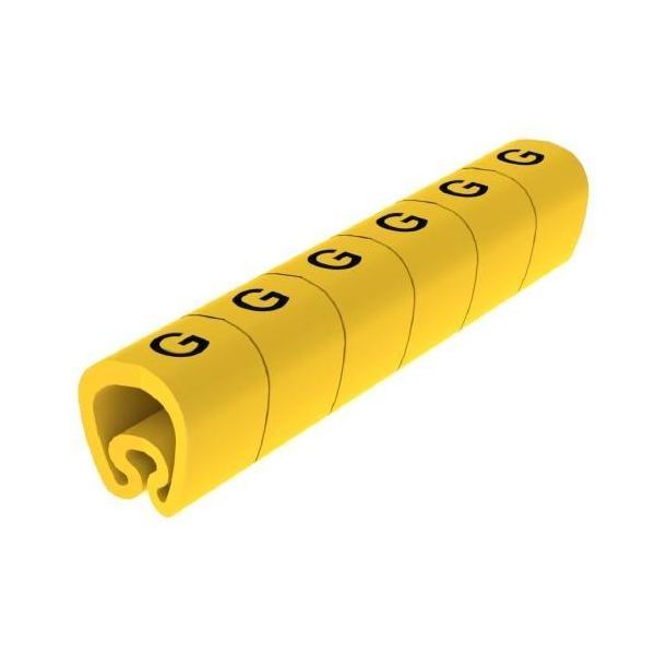 SEALIZACIN PVC PLSTICO 4-8mm -G-AMARILLO