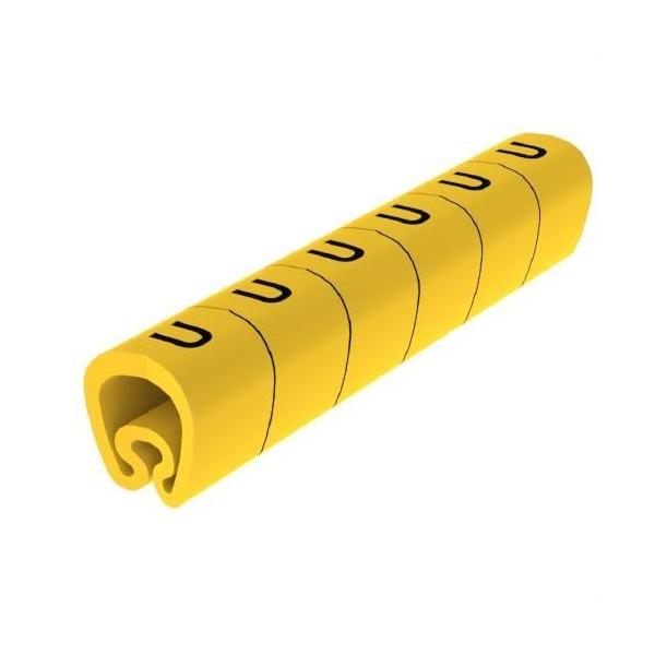 SEALIZACIN PVC PLSTICO 7-18mm -U-AMARILLO