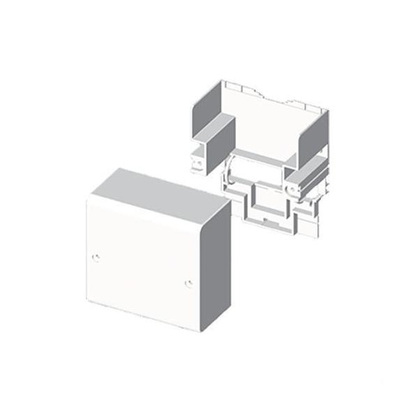 CAJA CONEXIN PVC 78 U24X BLANCO NIEVE