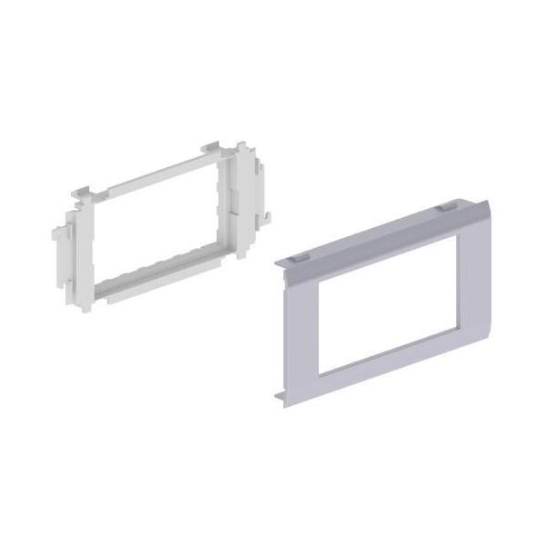 ADAPTADOR 4 MDULO MOSAIC 65 U24X PVC ALUMINIO