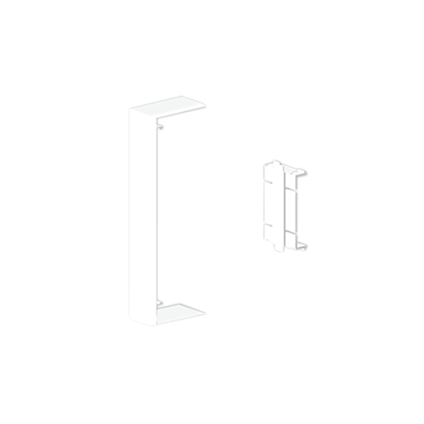 Cubrejuntas de 50x80 mm Unex en U24X color blanco