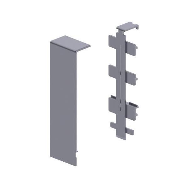 CUBREJUNTAS 16x100 U24X PVC ALUMINIO