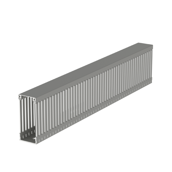 Canal de cuadro 100x43 mm Unex en U23X color gris