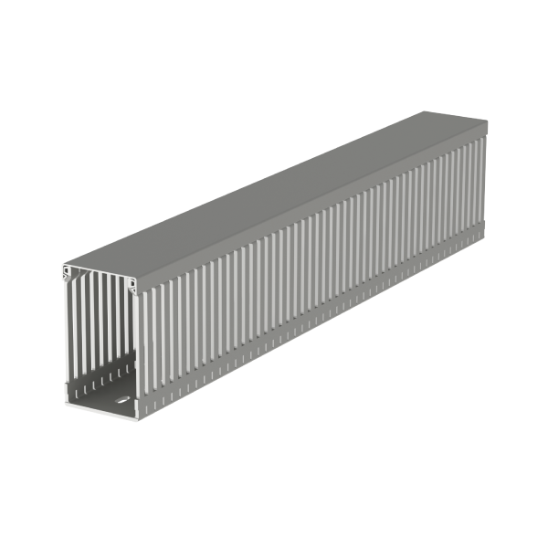 Canal de cuadro 100x60 mm Unex en U23X color gris