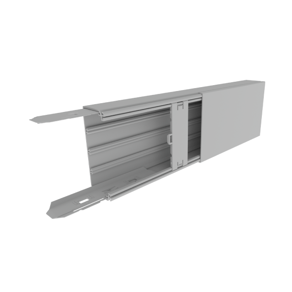 Canal de instalación 60x150 mm Unex en U23X color gris