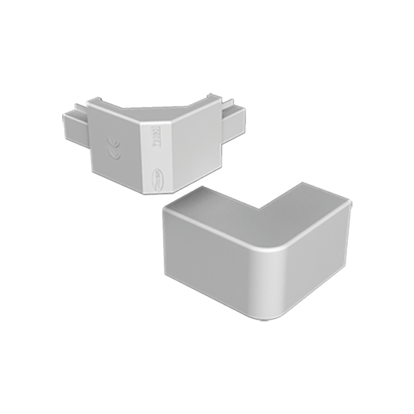 Ángulo exterior de 40x60 mm Unex en U24X color gris