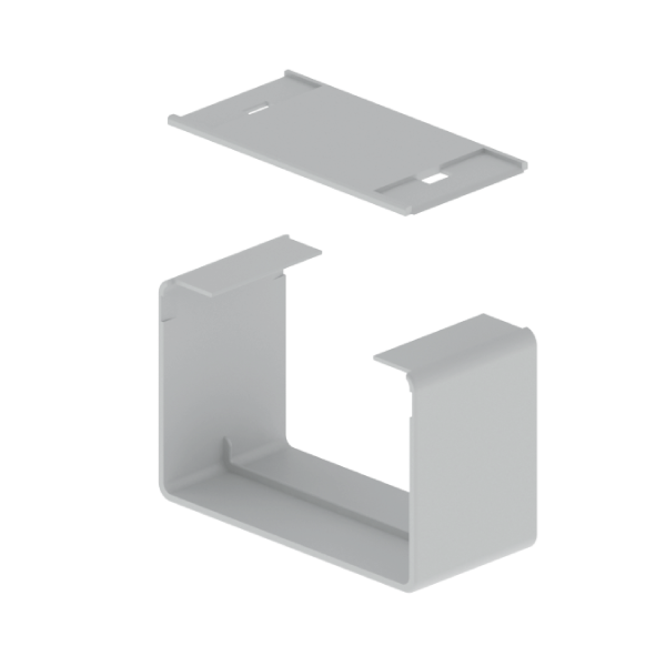 Cubrejuntas de 60x100 mm Unex en U23X color gris