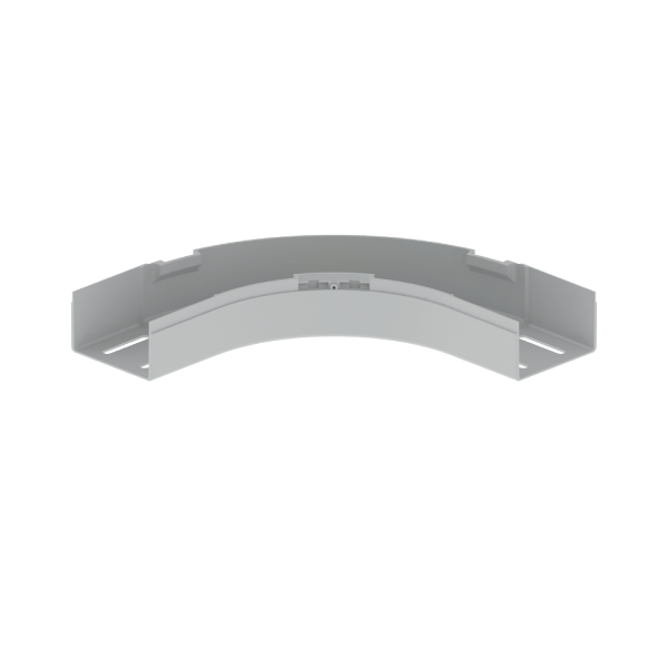 Curva plana 90°de 60x100 mm Unex en U23X color gris