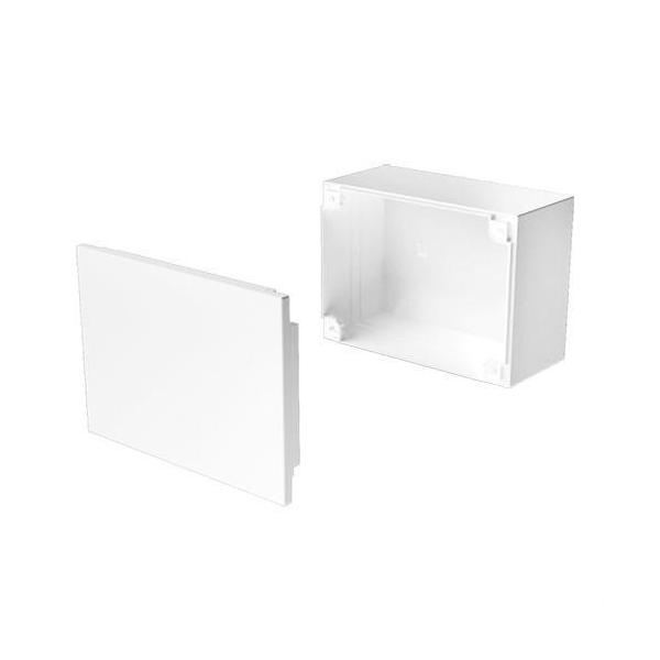 CAJA CONEXIN DERIVACIN 110x150 U24X BLANCO RAL9010