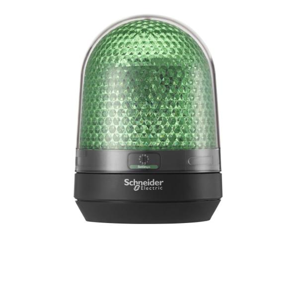 BALIZA LED MULTIFUNCIÓN 12-24V DC SIN TIMBRE VERDE