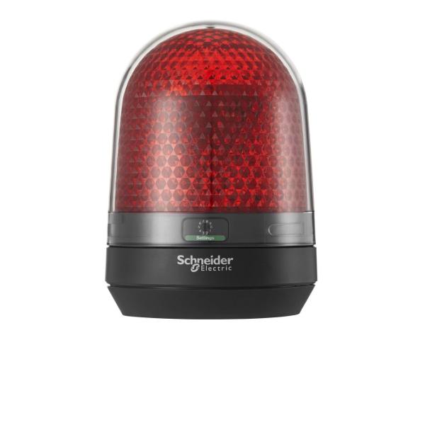 BALIZA LED MULTIFUNCIÓN 12-24V DC SIN TIMBRE ROJO