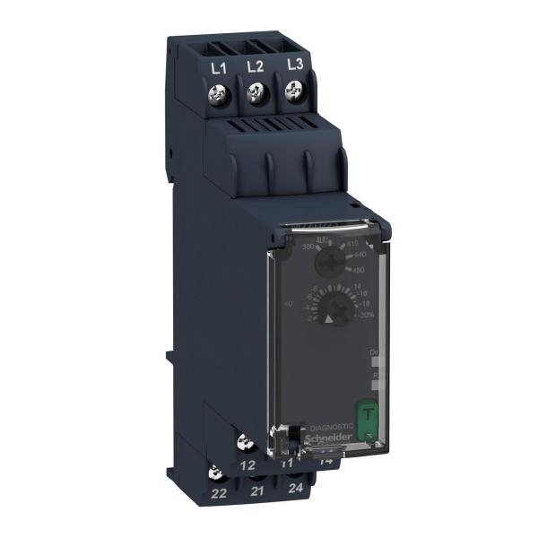 RELÉ CONTROL 380-480V AC 2 C/O