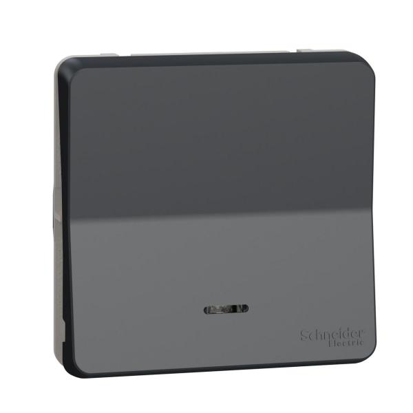 CONMUTADOR CON LED DE LA GAMA MUREVA STYL GRIS