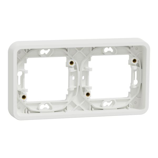 Mureva Styl Marco 2 elementos IP55 Blanco