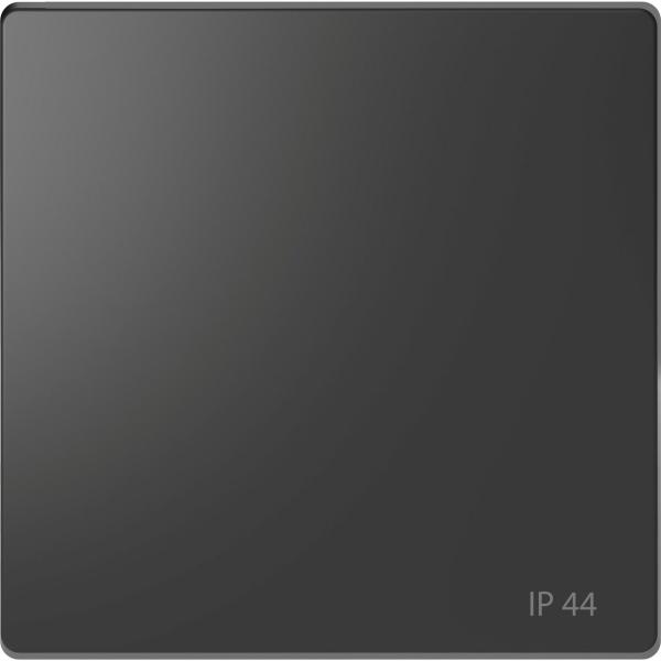 TECLA SIMPLE PARA MECANISMO PROTECCIÓN IP44 ANTRACITA D-LIFE