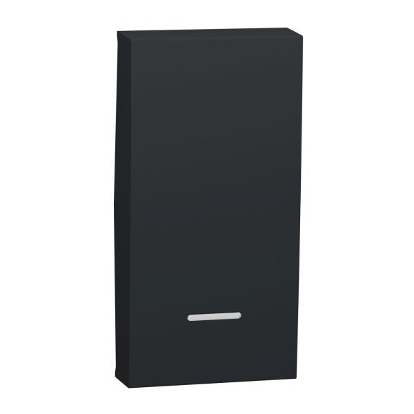 TECLA 1 MODULO CON VISOR ANTRACITA