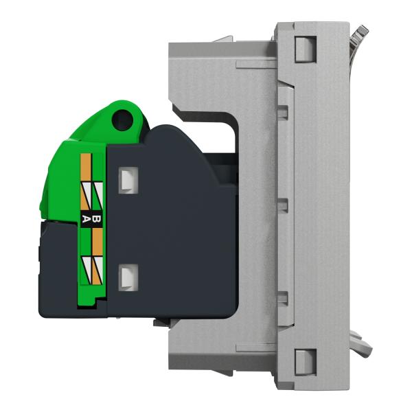 New Unica Toma doble RJ45 cat.6 UTP 2 mod. Alumin
