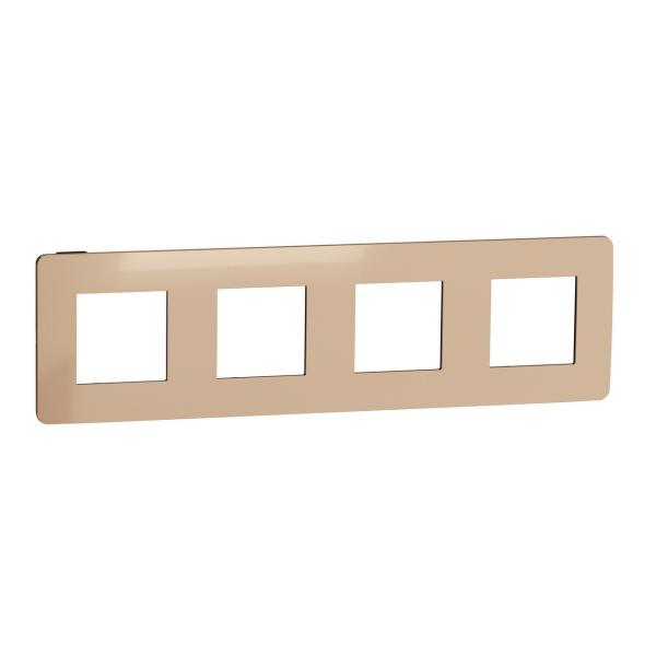 MARCO 4 ELEMENTOS STUDIO METAL COBRE NEGRO