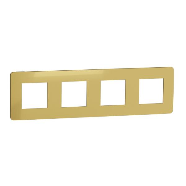 MARCO 4 ELEMENTOS STUDIO METAL DORADO BLANCO