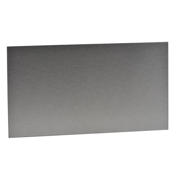PLACA CAJA 245x6x139mm ACERO INOXIDABLE
