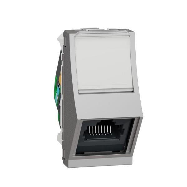 TOMA RJ45 NU340630 CATEGORÍA 6 STP 1 MODULO ALUMINIO