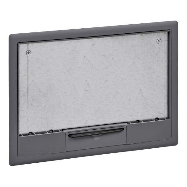 CAJA DE SALIDA DE PISO ALTIRA 8 MÓDULOS GRIS