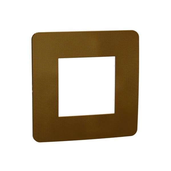 MARCO 1 ELEMENTO STUDIO METAL DORADO NEGRO