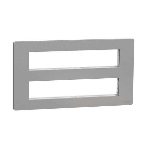 MARCO 2x10 MÓDULOS BLANCO ALUMINIO