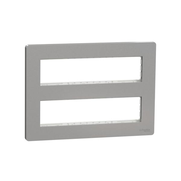 MARCO 2x8 MÓDULOS BLANCO ALUMINIO